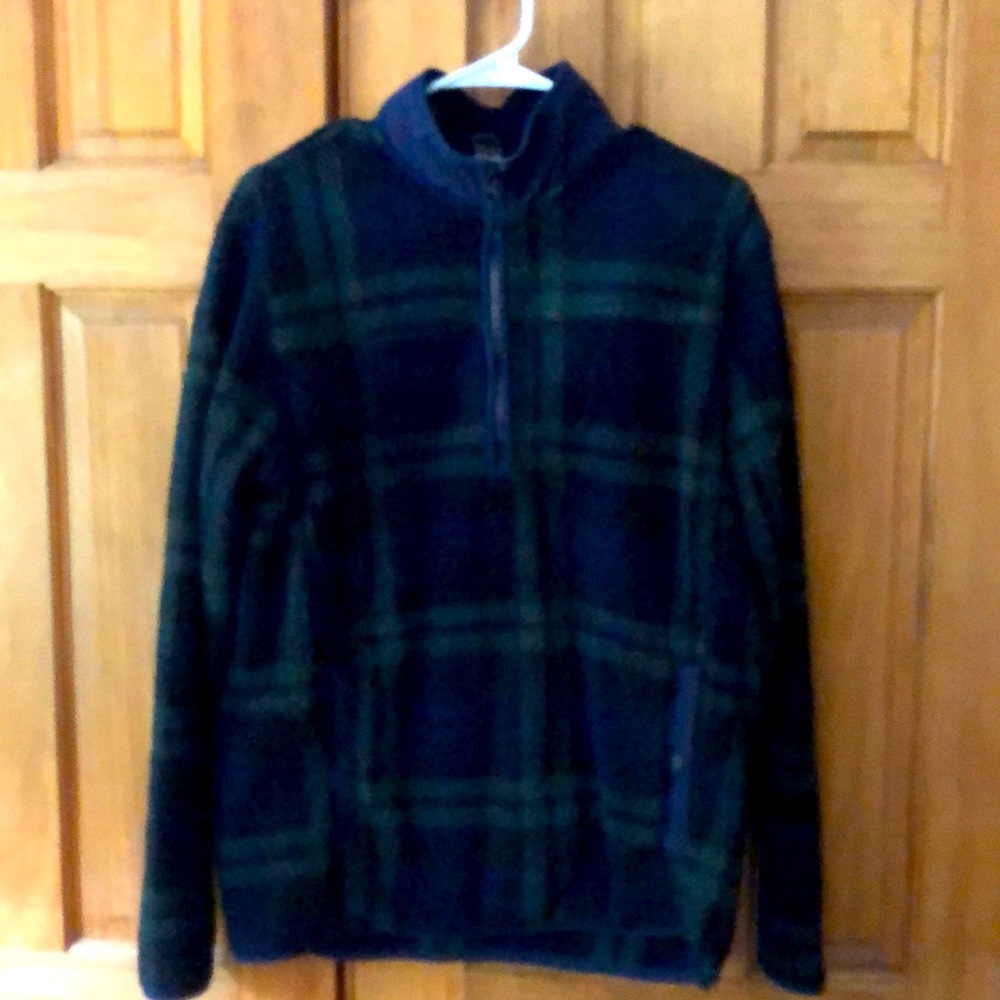 Eddie Bauer men’s quarter zip fleece jacket